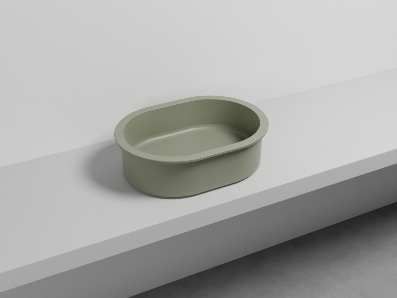 CALAO55-AG Раковина овальный Catino 55 cielo I Catini Ceramica Cielo