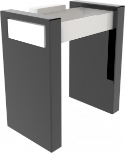 BXLACOL80BWLC2 Напольная раковина стоящая GSG CERAMIC