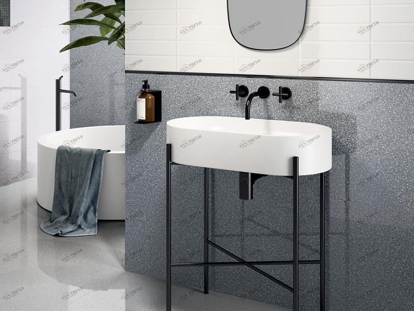 Белая плитка для стен Newdot Santreyd sun-id-1492755