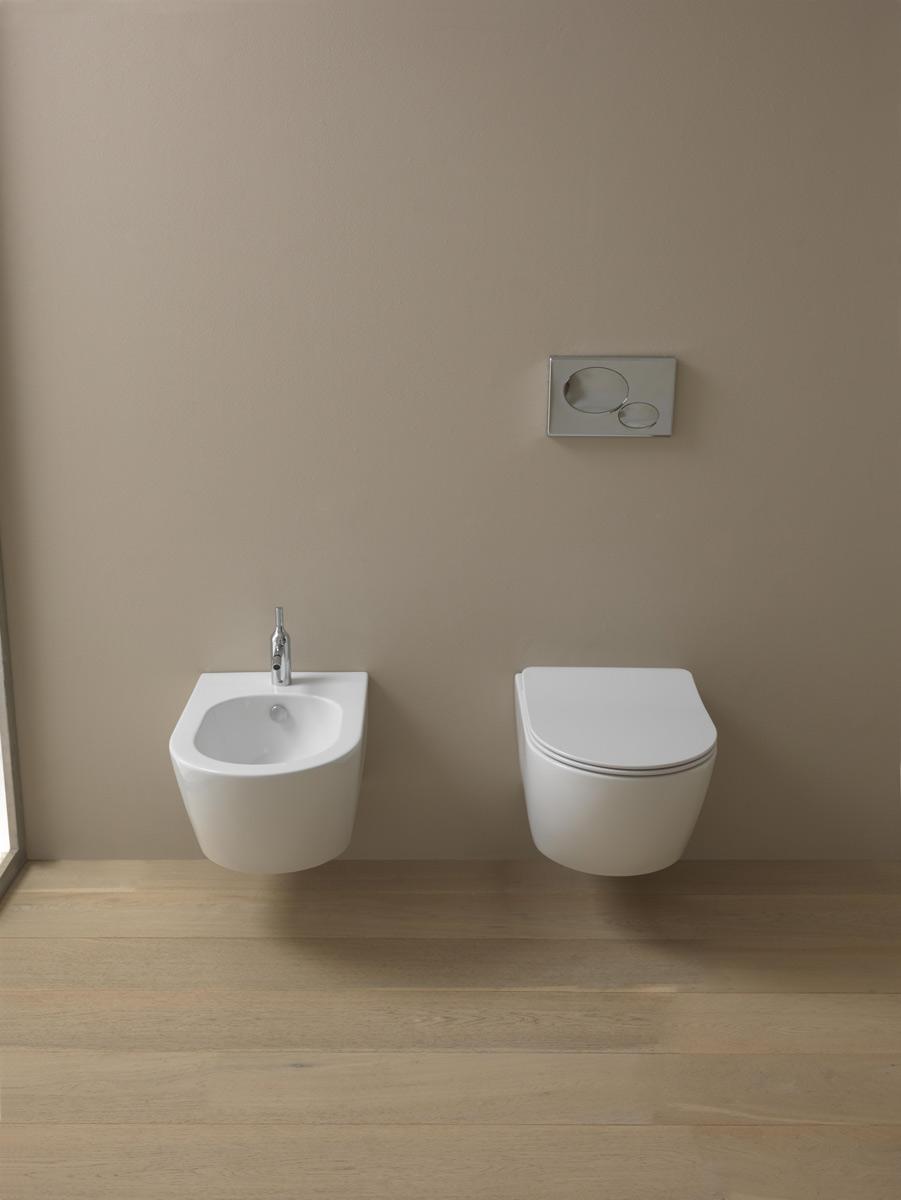 LKBISO22 Подвесное биде настенное GSG CERAMIC Like - Вид №3