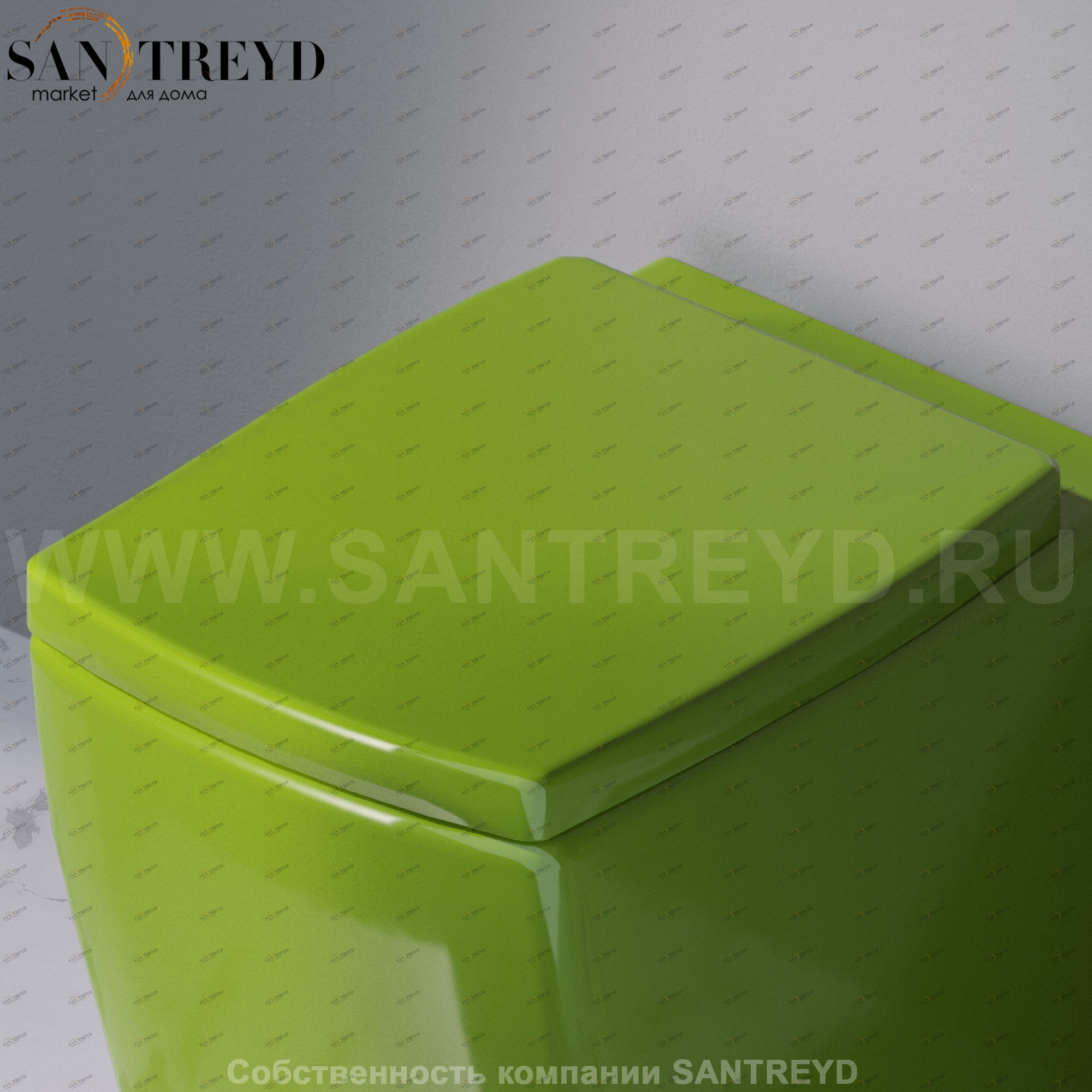 C521.121 Крышка сиденье для унитаза A. e T. Italia SQUARE AeT ITALIA