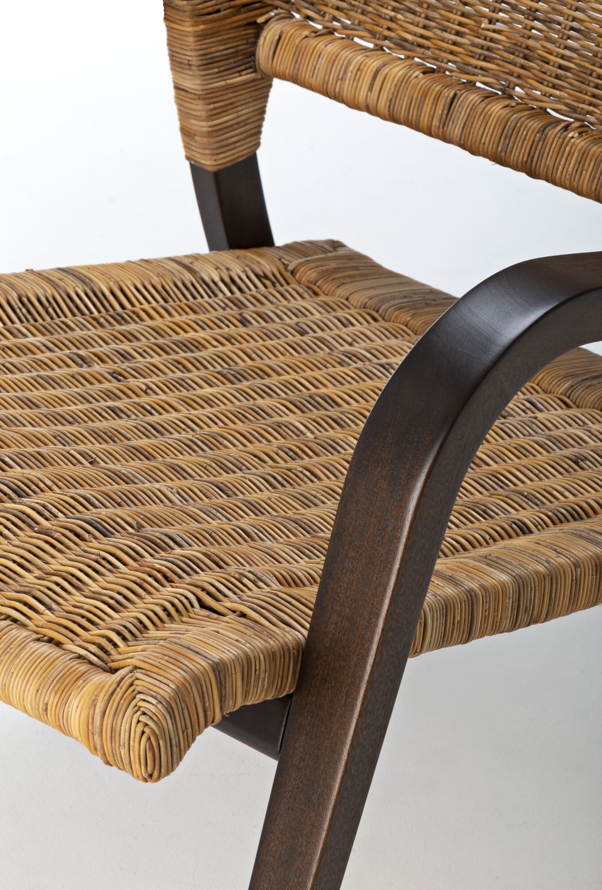 Плетеное кресло с подлокотниками Exteta Franco Albini Re-edition ARCH-00074498 - Вид №12