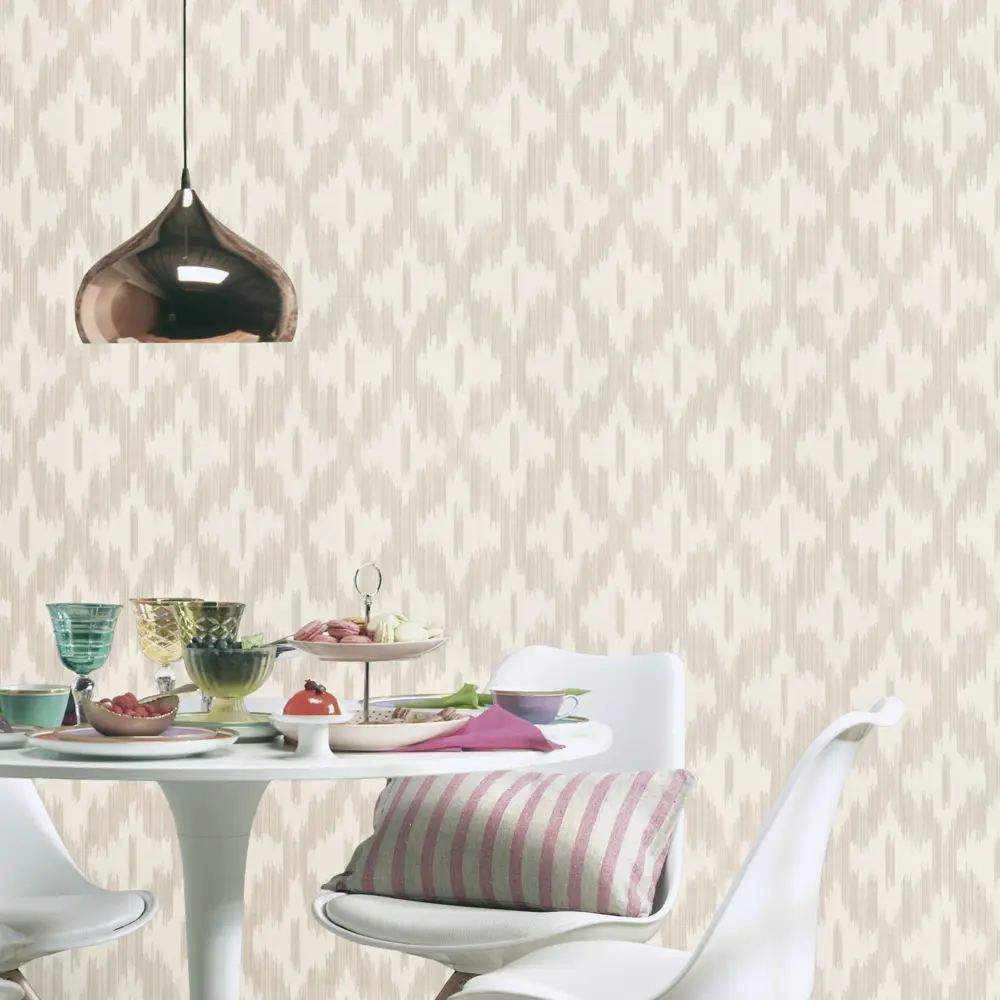 Обои флизелиновые Rasch Barbara Home Collection бежевые 0.53 м 527704 STLM-2110250 - Вид №2