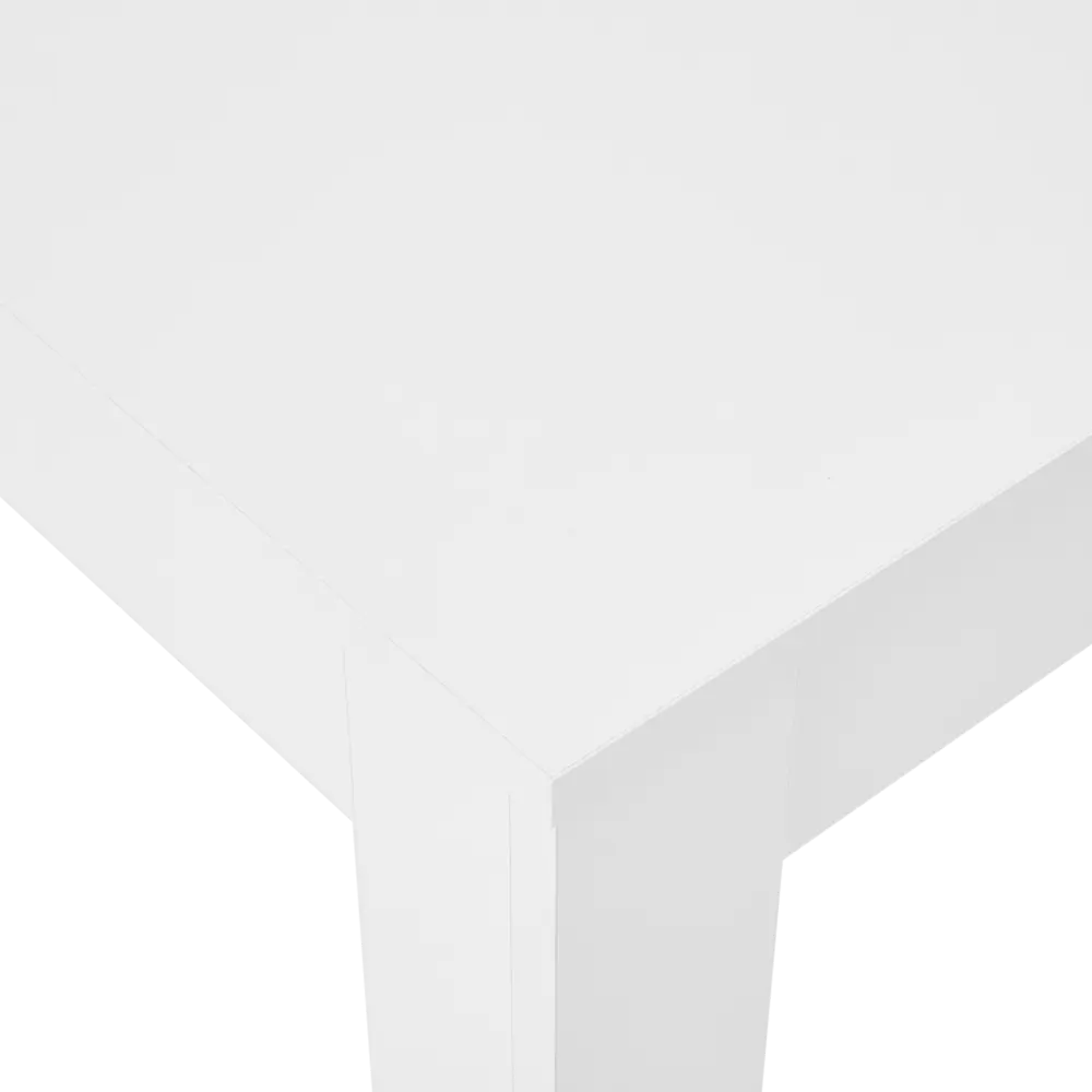 Стол обеденный прямоугольный 58x98x76.2 см ДСП цвет белый Santreyd STLM-2093148 - Вид №4