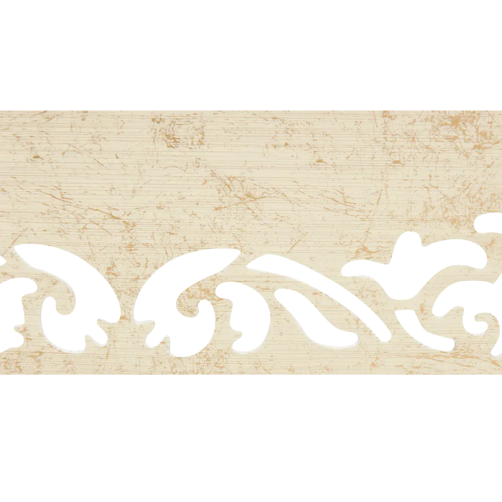 Бленда Domlegrand Лиана пластик 3.5 м цвет айвори STLM-2206096 - Вид №1