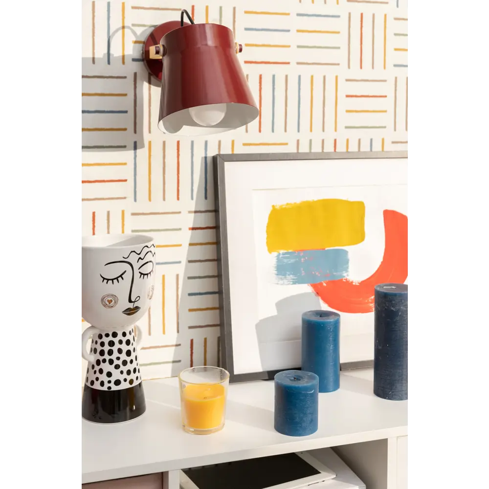 Бра Wendi TL1225W-01OR, цвет красный Toplight STLM-2211103 - Вид №1