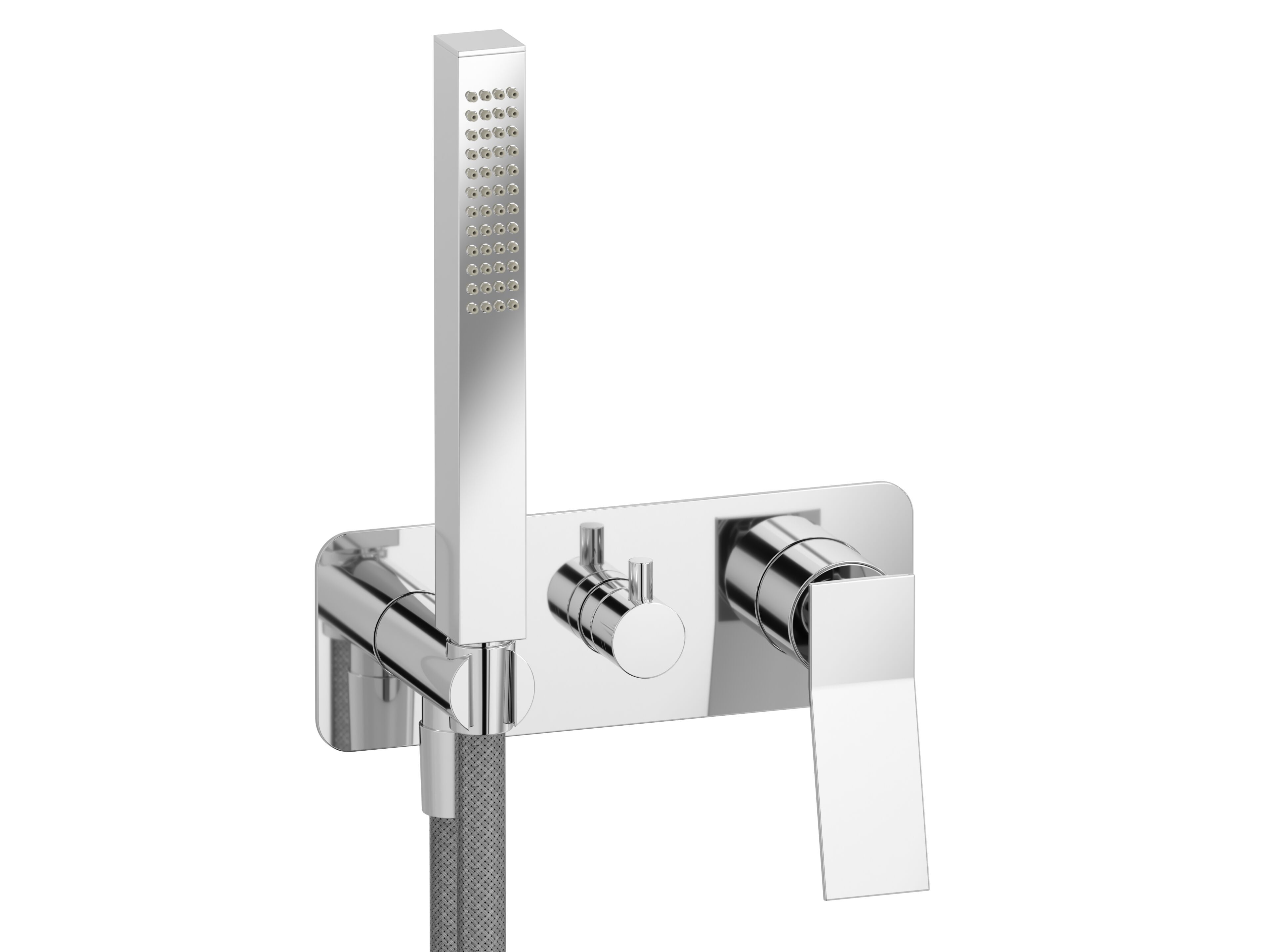 Смеситель для душа с 3 отверстиями и ручным душем IB Wave ARCH-00114959 - Вид №1
