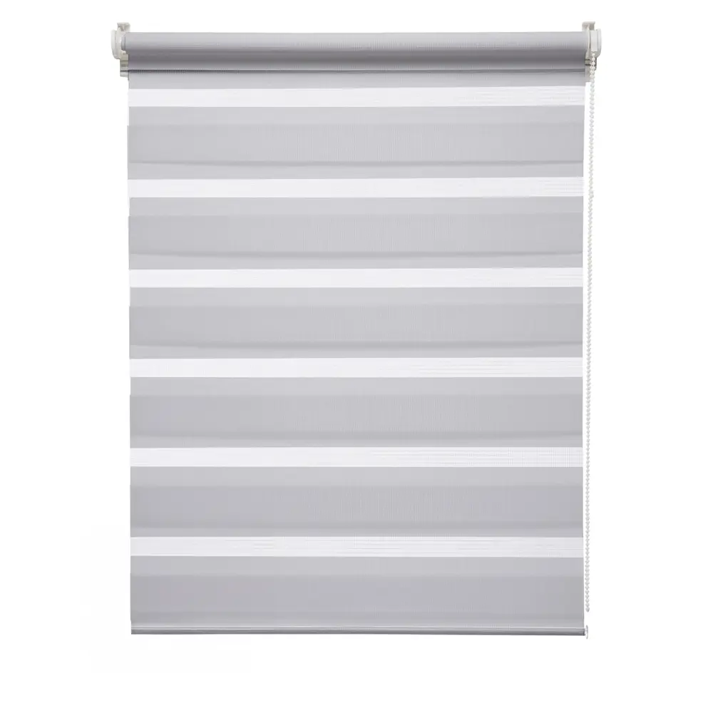 INSPIRE Peter - Рулонная штора день-ночь светло-серая 55×160 см 85225689 STLM-0060123 - Вид №1