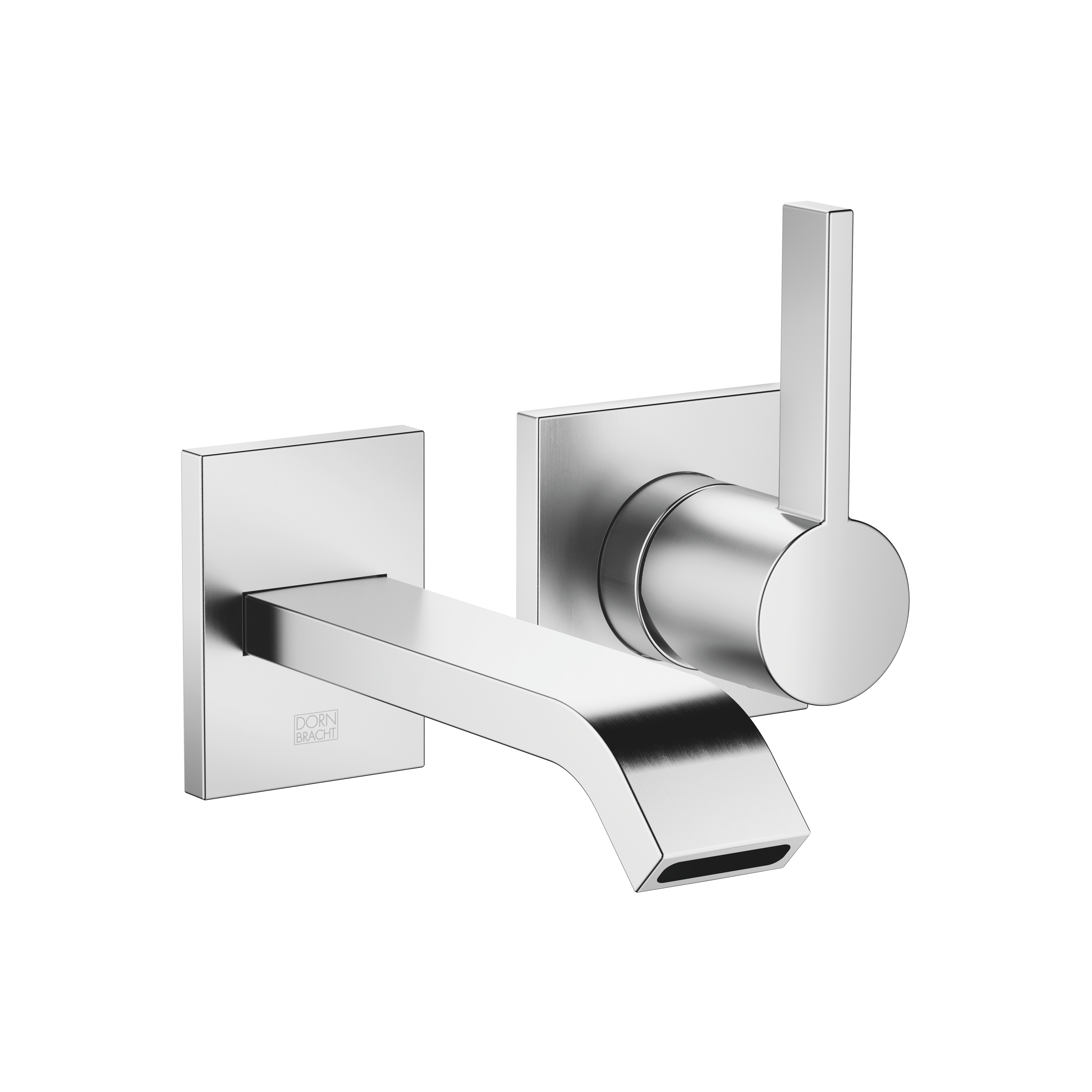 IMO Смеситель для раковины, однорычажный, настенный, без донного клапана - Матовый хром 36861670-93 DornBracht
