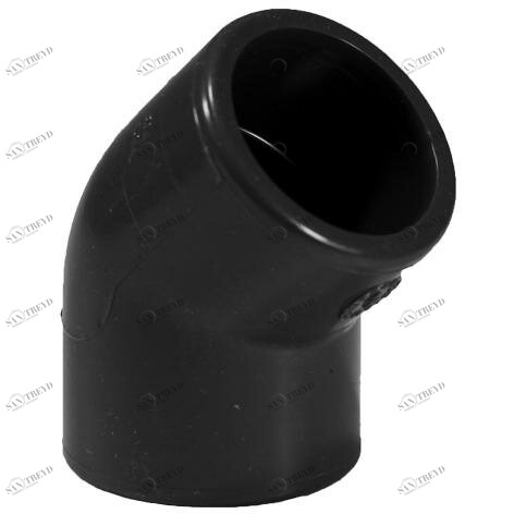 SANIT 73409636280 Угол 45 °, PVC-U 