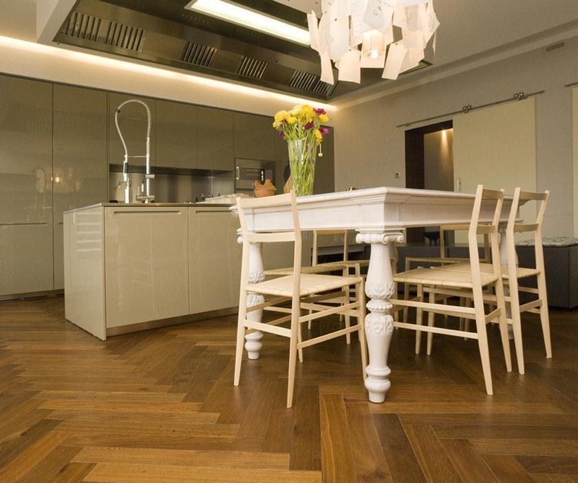 Fiemme Tremila Матовый дубовый паркет Luci di fiemme sun-id-1379393 - Вид №5