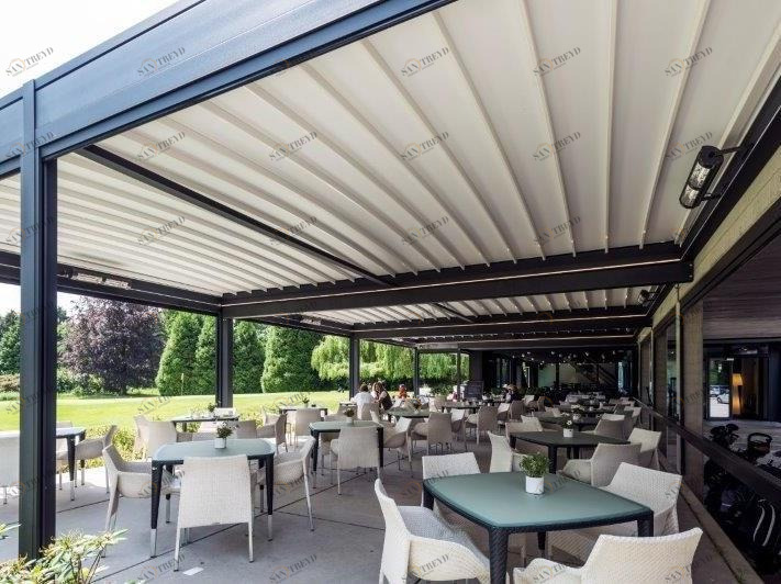 KE Outdoor Design Пристенная пергола из алюминия Gennius sun-id-1493740