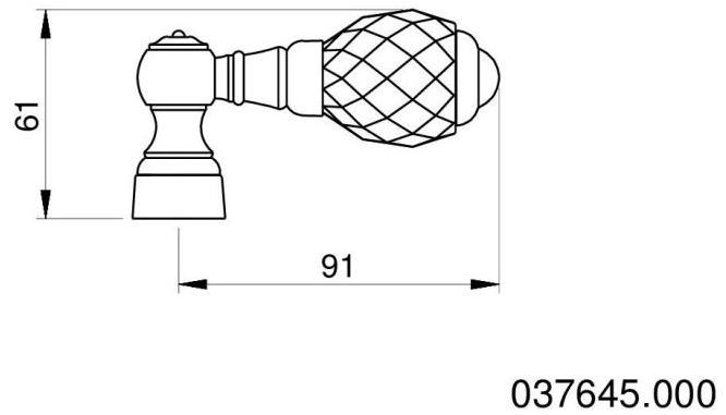 Bronces Mestre Удаленная команда Shower system 037645.000.00 - Вид №1