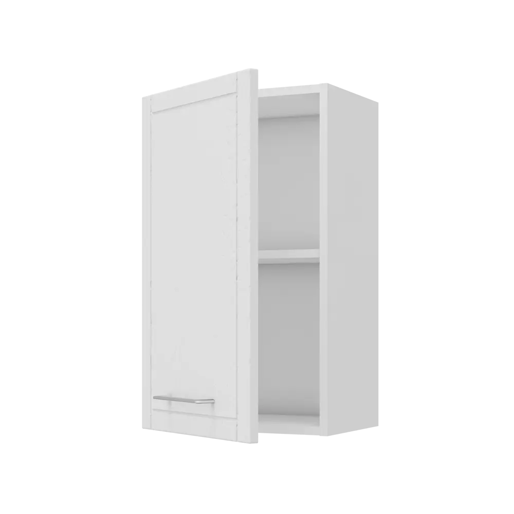 Кухонный шкаф навесной Агидель 40x67.6x29 см МДФ цвет белый DELINIA STLM-2190142 - Вид №4