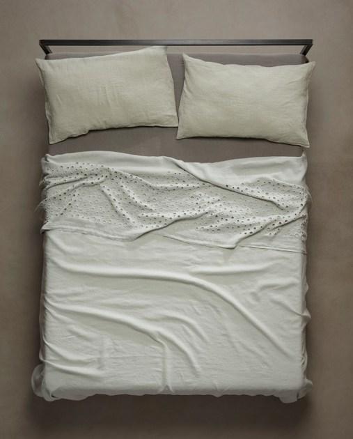 Society Limonta Вышитая льняная простыня Ols sun-id-1445949 - Вид №2