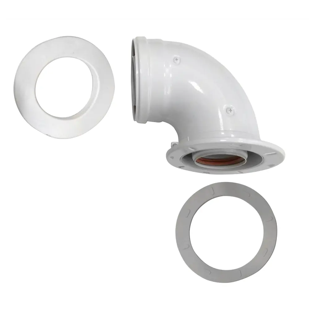 Колено коаксиальное 90° Baxi ø60-100 мм с фланцем для Eco Classic/Eco Nova STLM-2075548