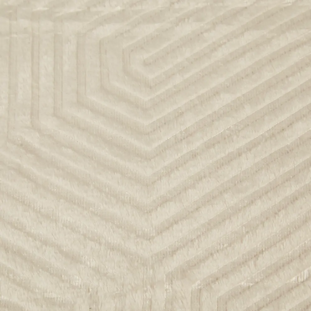 Плед Berta 150x200 см жаккард цвет экрю СТОЛИЦА ТЕКСТИЛЯ STLM-2159641 - Вид №1