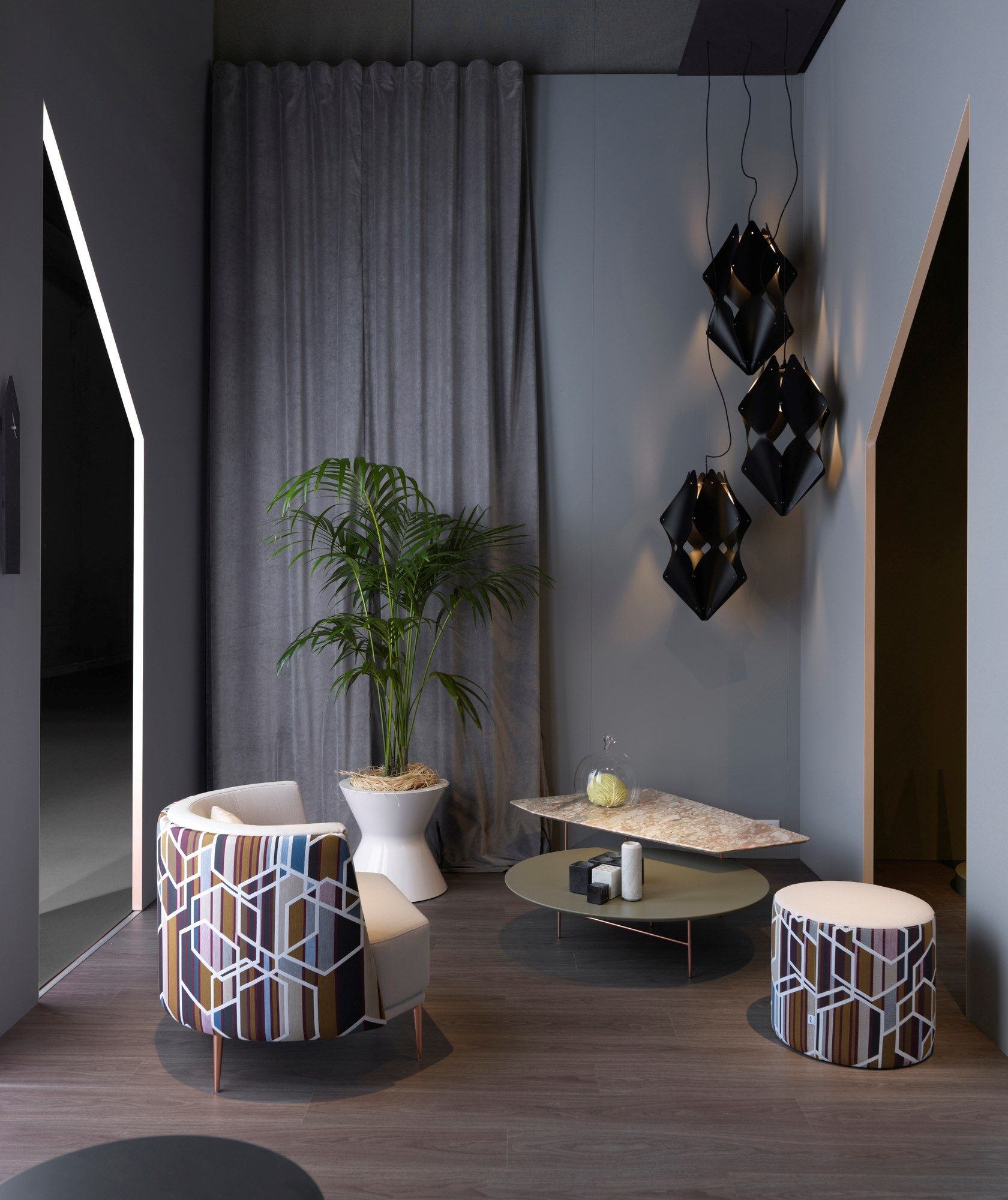 Тканевое кресло SITIA Pergy ARCH-00116549 - Вид №4