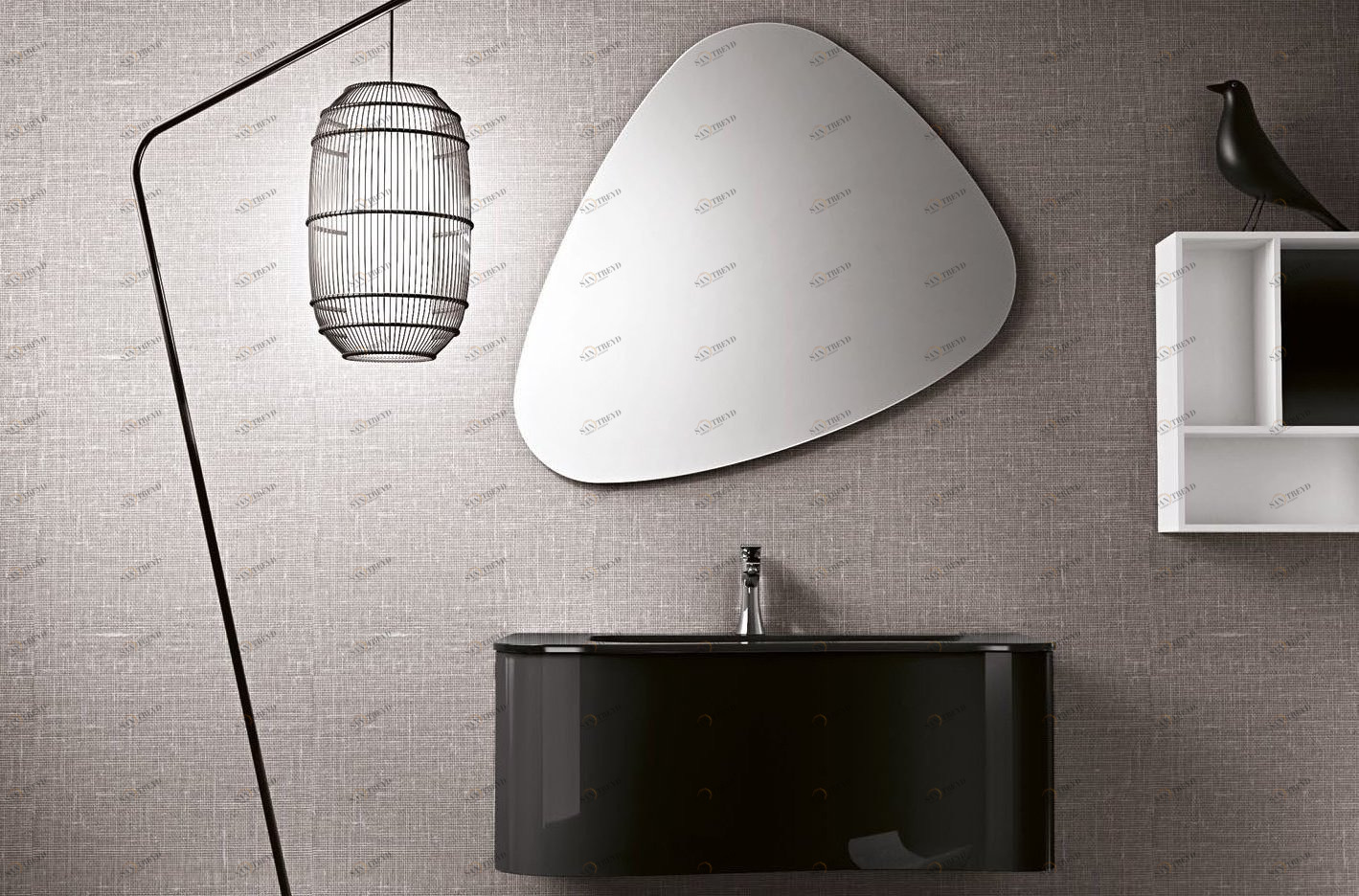 Комплект мебели для ванной комнаты GBGROUP 08 Onda 39684