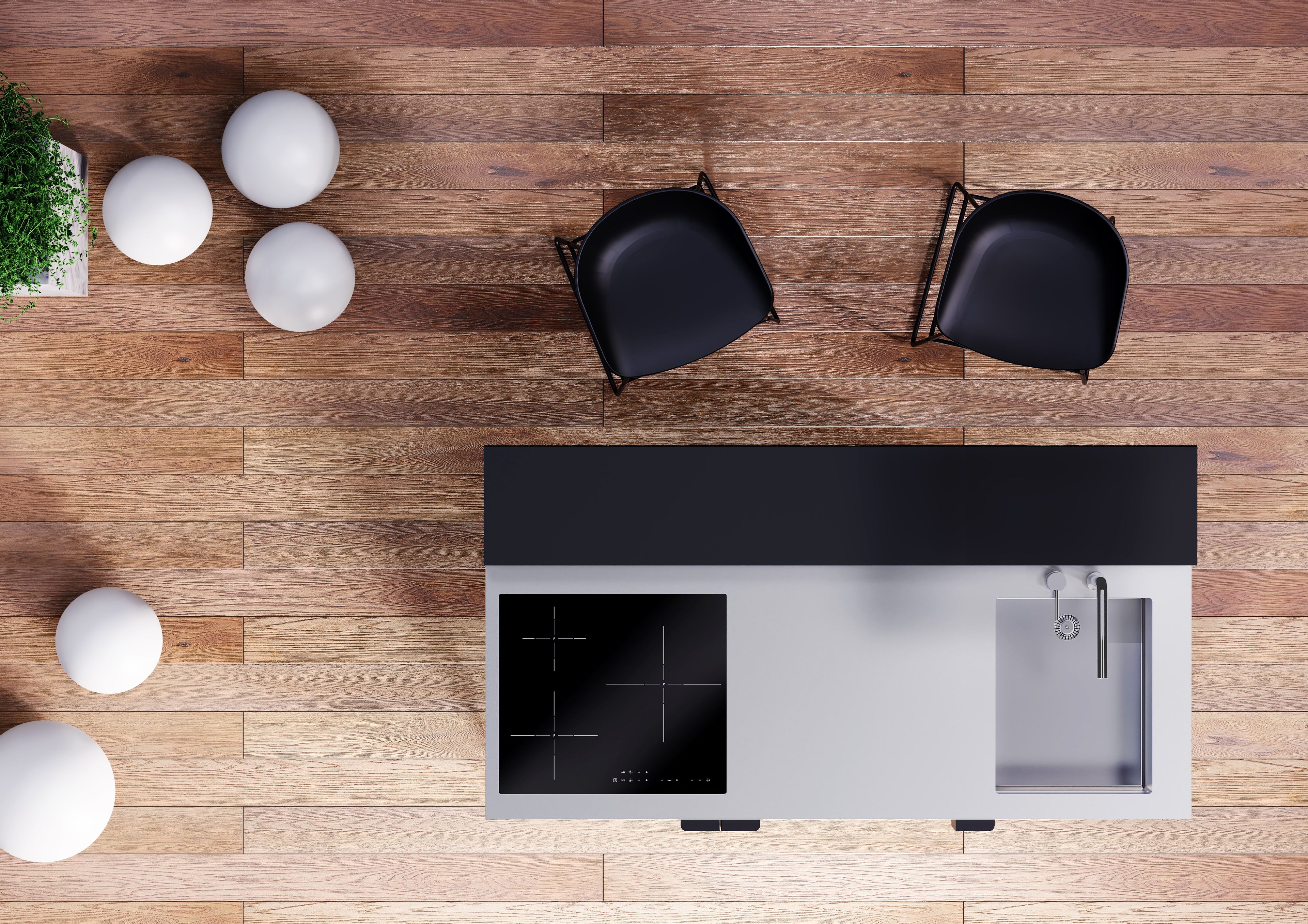 Электрическая уличная кухня из нержавеющей стали ABIMIS Àtria ARCH-00096589 - Вид №6