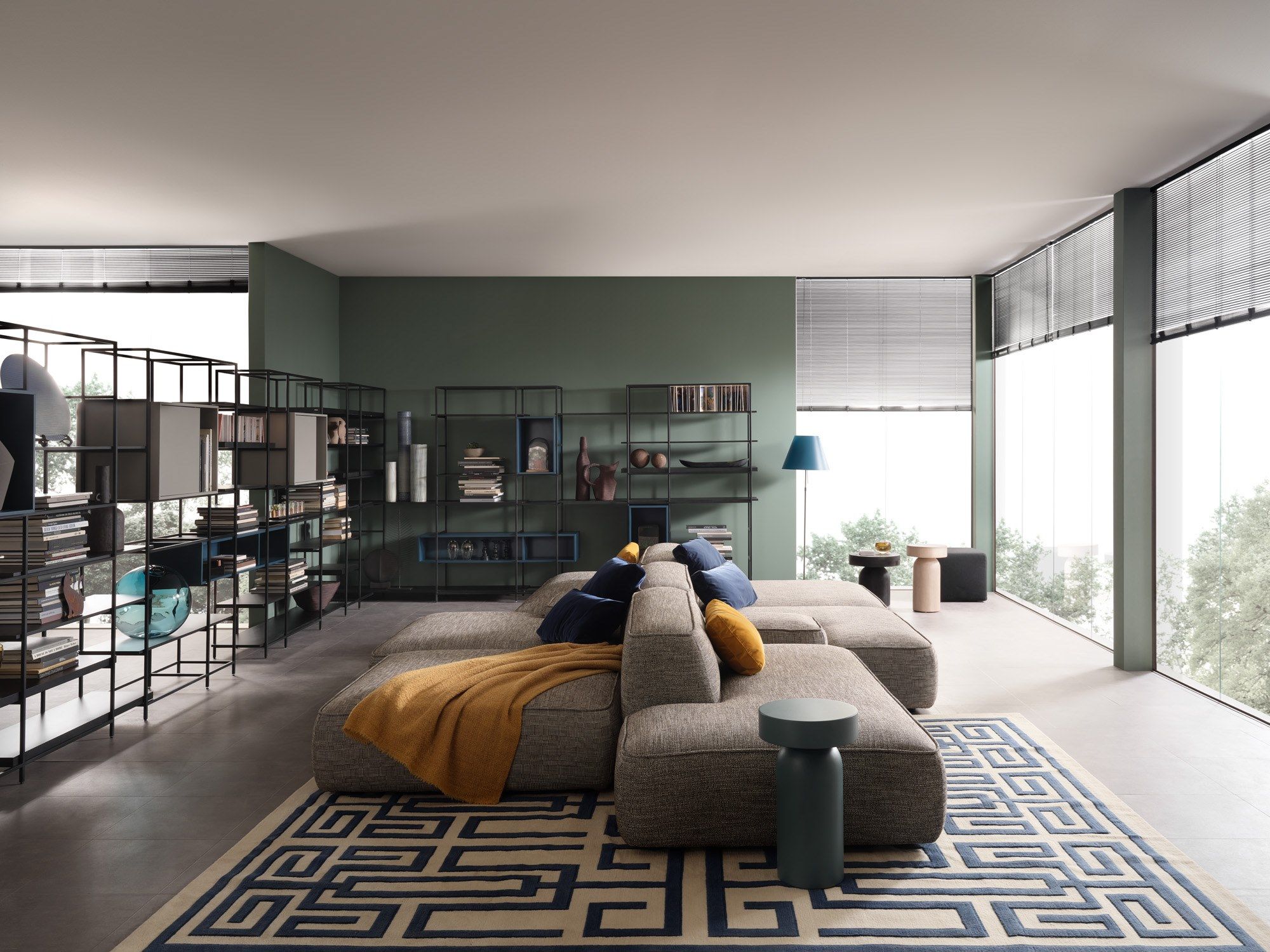 Секционный диван из ткани Lema CLOUD ARCH-00034290 - Вид №2