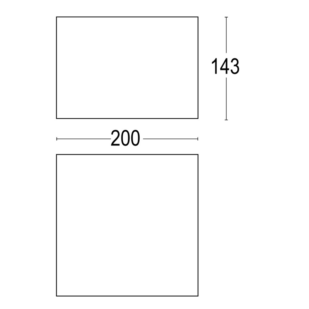 Box 1C OR SQ 4L Ghidini Box C SQ .01 Белый (Матовый)  - Вид №1