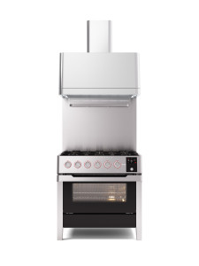 Отдельно стоящая кухня из нержавеющей стали