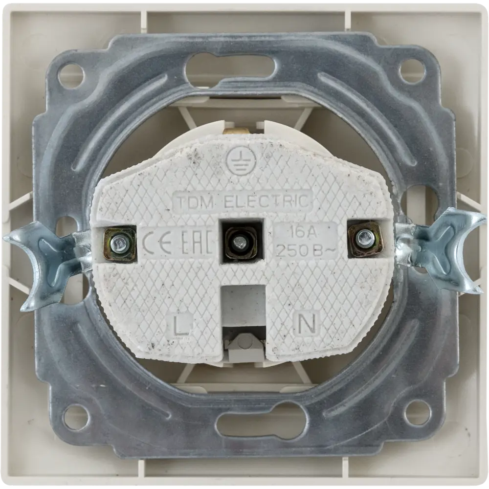 Розетка встраиваемая TDM ELECTRIC Таймыр для безопасного подключения приборов 85591115 Серия отсутствует STLM-0064397 - Вид №3