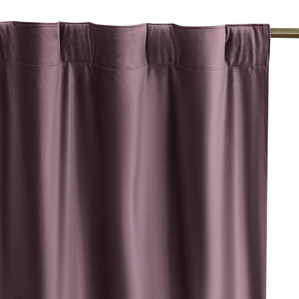 INSPIRE Штора Dubbo Bohemia фиолетовая 200x280 см со скрытыми петлями 84757011 STLM-0054653 - Вид №5