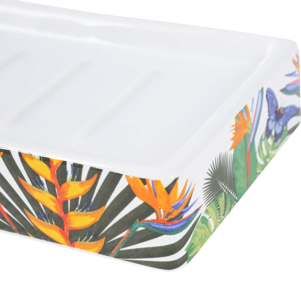 Мыльница овальная «Tropics», керамика SWENSA STLM-2058630 - Вид №1