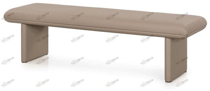 Turri Мягкая кожаная скамейка Zero sun-id-1475173