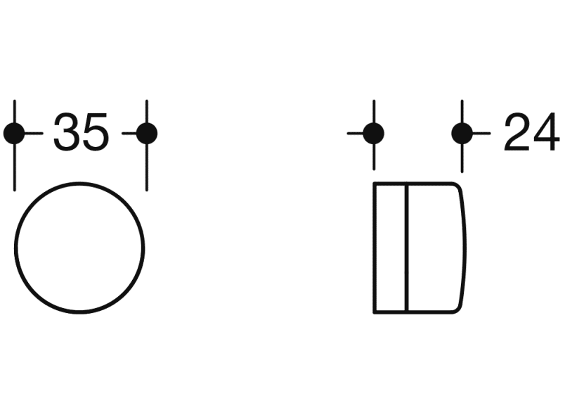 610 буфер двери стены HEWI System 111 | Polyamid  - Вид №18