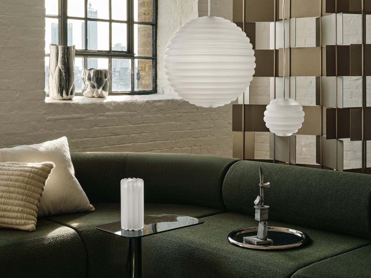 Светодиодный подвесной светильник из ледяного стекла Tom Dixon ARCH-00139773 - Вид №4