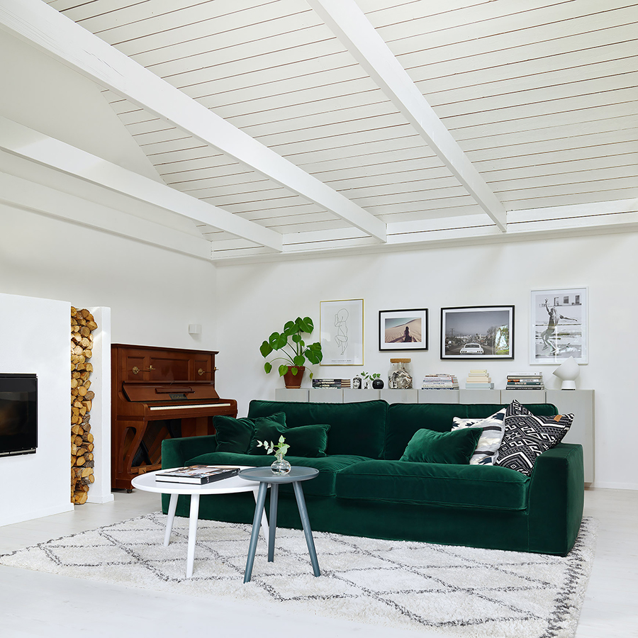 Диван New York, четырехместный, зеленый Sits S1477 - Вид №2