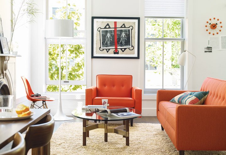 Стул Классический DSW Красный (eames style) TASHOTI ДИЗАЙНЕРСКИЕ, EAMES STYLE 010060 Красный  - Вид №2