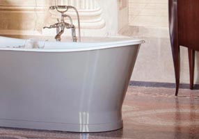 Gentry Home Новая Канада Cast iron bathtub Сусальное золото GH100514  - Вид №1