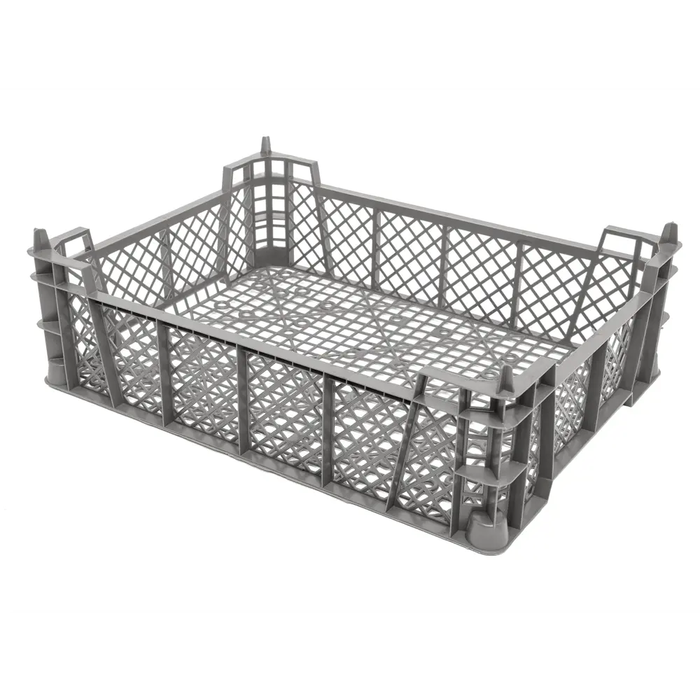 Ящик для хранения 30x40x13 см, полипропилен, цвет серый Santreyd STLM-2129088