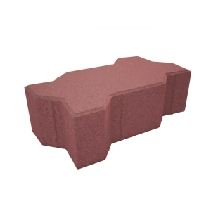 Плитка тротуарная Сигма 220x110x70 мм цвет терракотовый 85263237 STLM-2086630