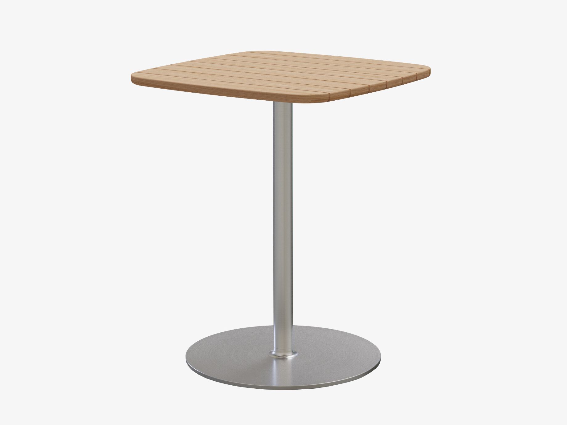 Квадратный журнальный столик из тикового дерева Case Solas ARCH-00152854 - Вид №1