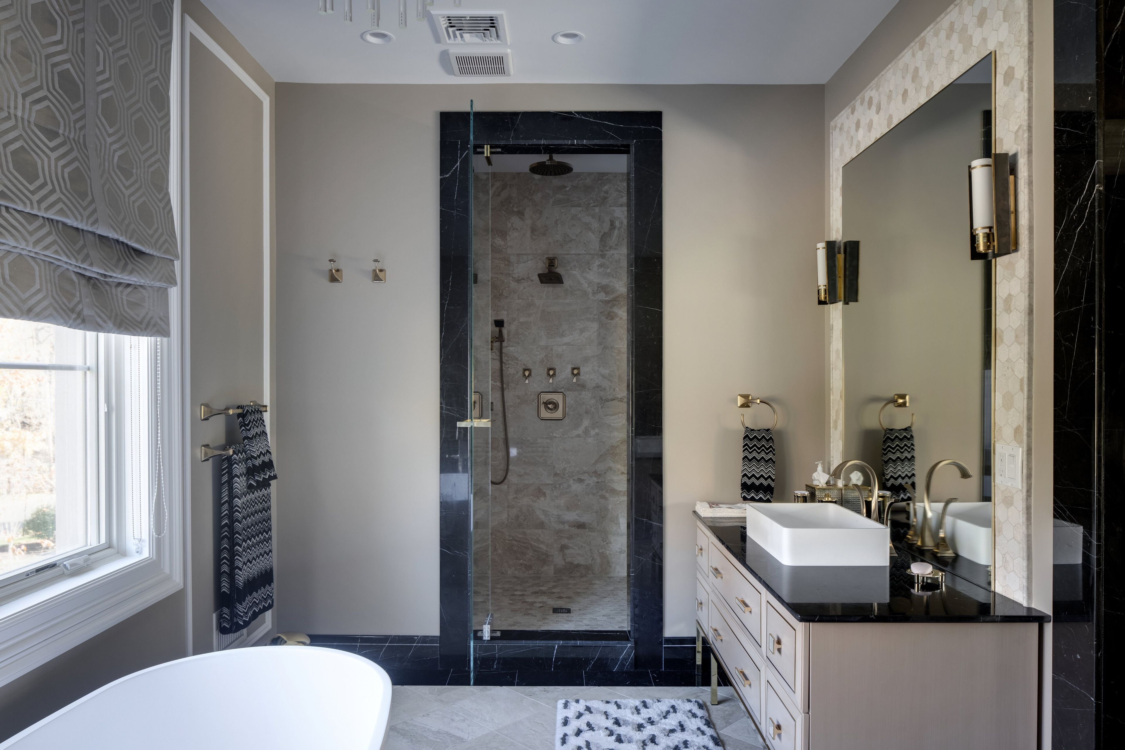 Полная мебель для ванной комнаты Martini Interiors Чикаго - Норт-Шор ARCH-00070489 - Вид №2