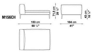 B&B Italia Секционный угловой диван в коже Michel sun-id-1423075 - Вид №21