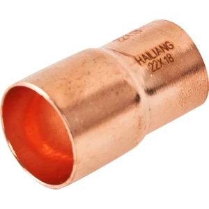 Муфта переходная однораструбная Hailiang ø22x18 мм медь