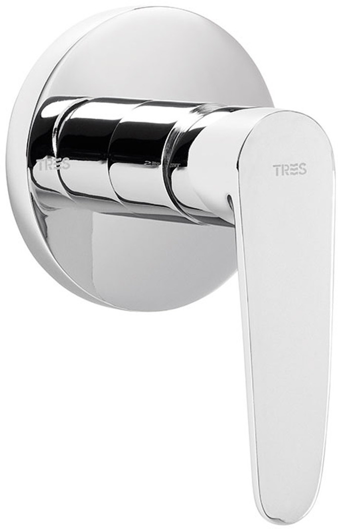 ПЛОСКИЙ односторонний скрытый смеситель для душа с одной ручкой -20417701 TRES