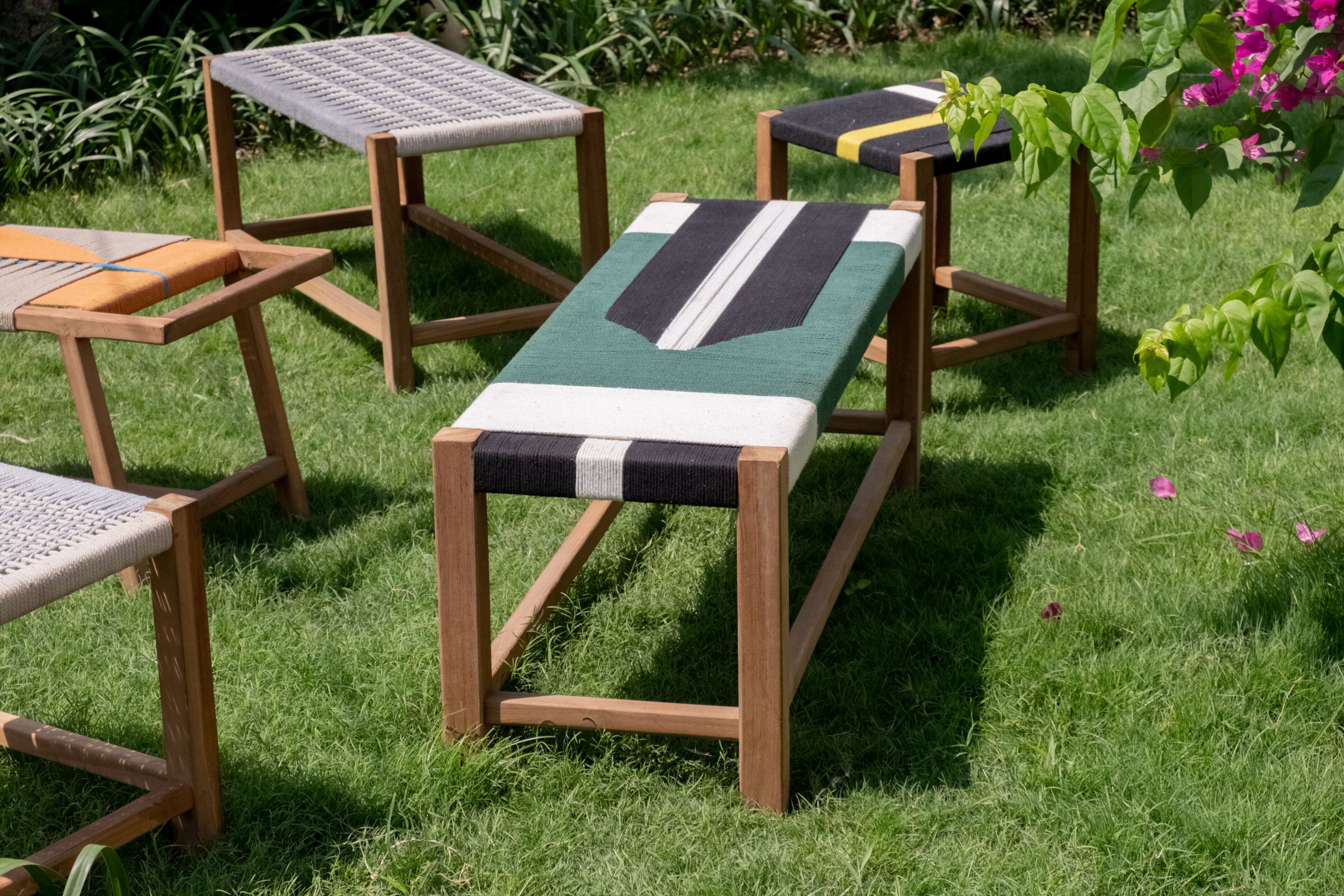 Садовая скамейка из тикового дерева cbdesign Виареджо ARCH-00098998 - Вид №17