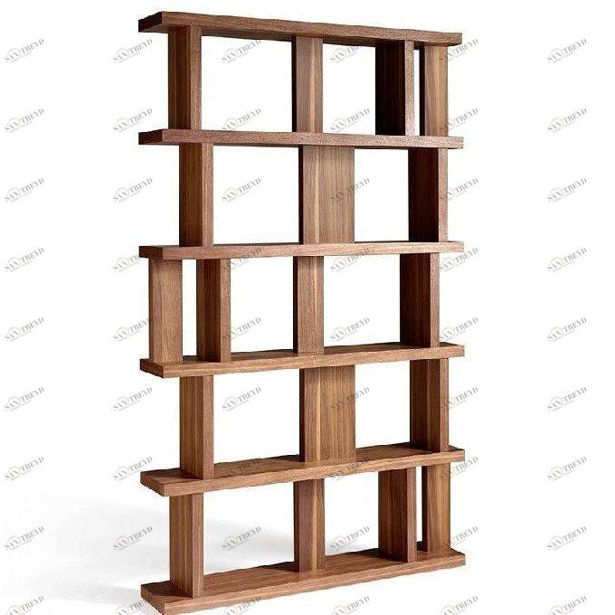 Стеллаж деревянный GOB-N5400 от Angel Cerda ANGEL CERDA  149943 Коричневый 