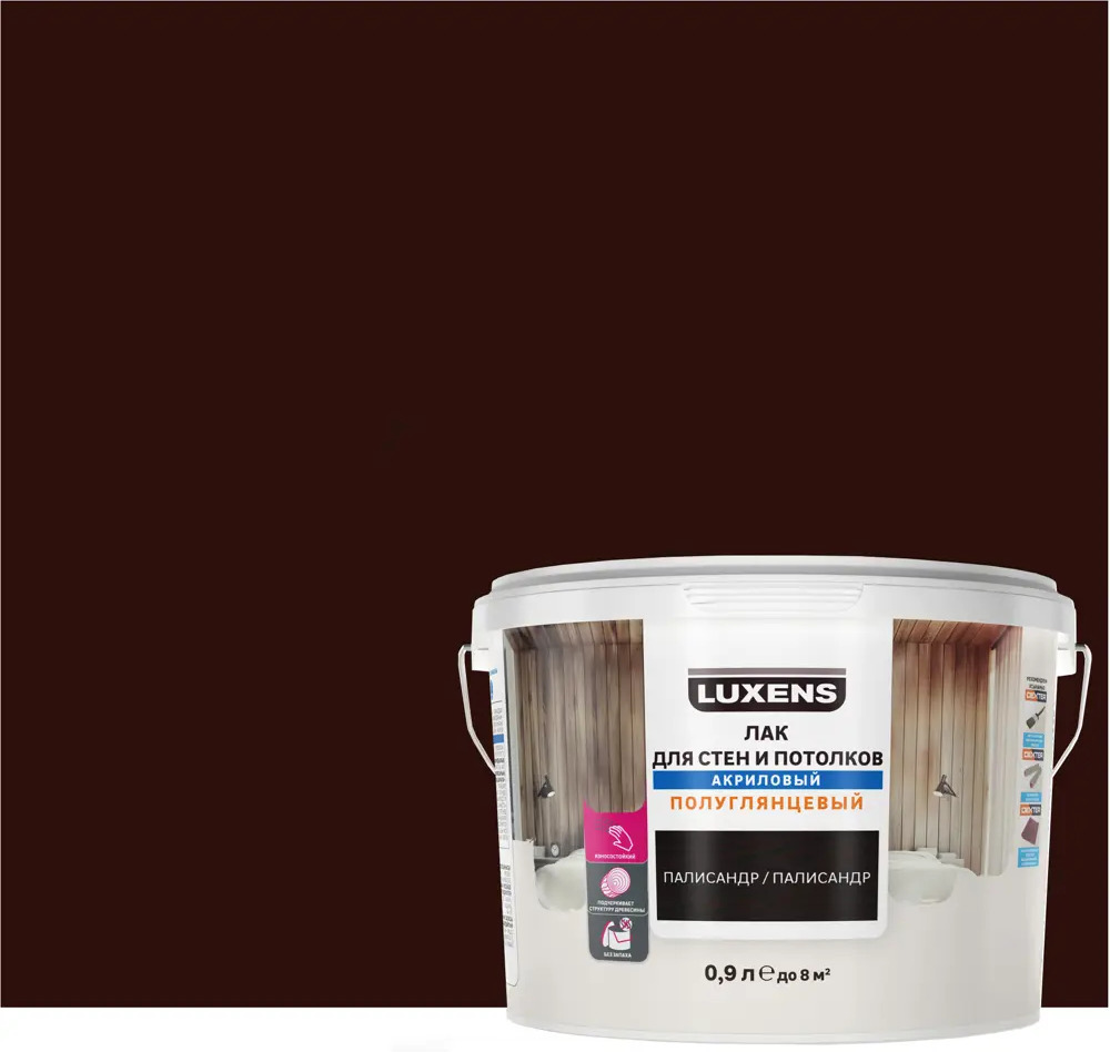 LUXENS Акриловый лак для стен и потолков с эффектом палисандра 82607771