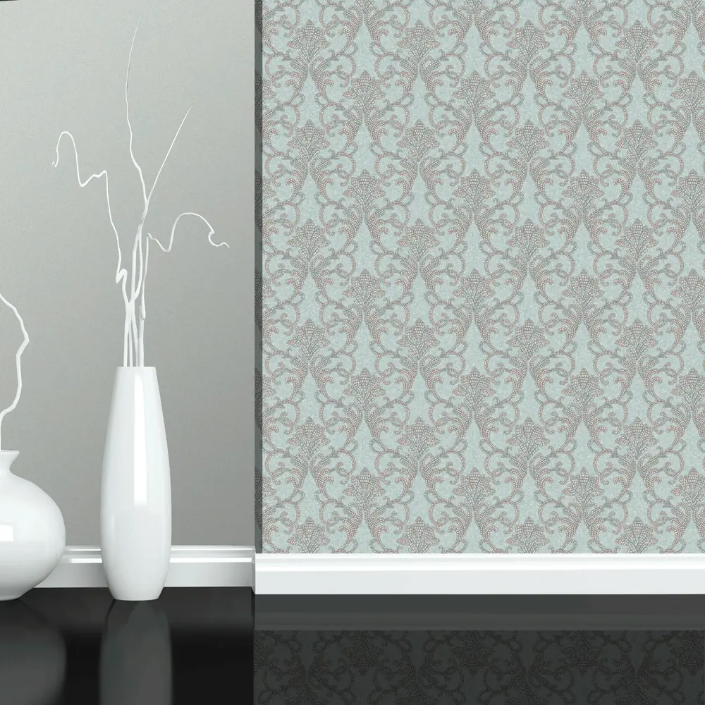 Обои флизелиновые Erismann Neochic зелёные 1.06 м 60060-05 STLM-2163435 - Вид №2