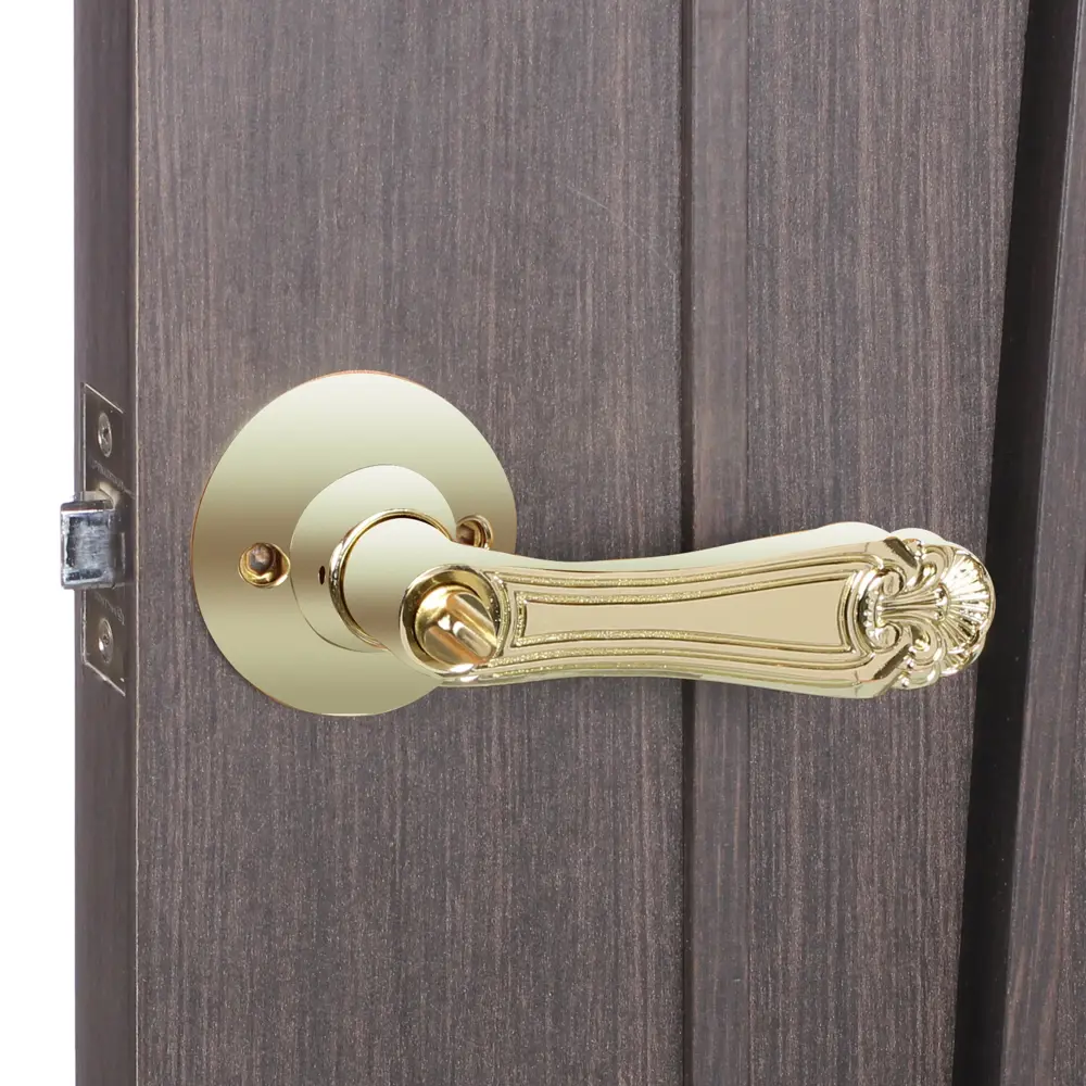 Ручка защелка 637/BL РB-Р (зол) без фик FUARO STLM-2203366 - Вид №5