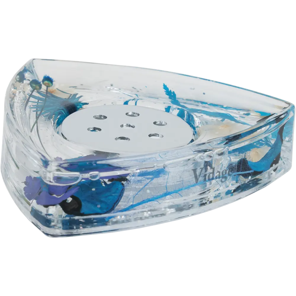 Мыльница Vidage Василек пластик цвет прозрачный STLM-2025676