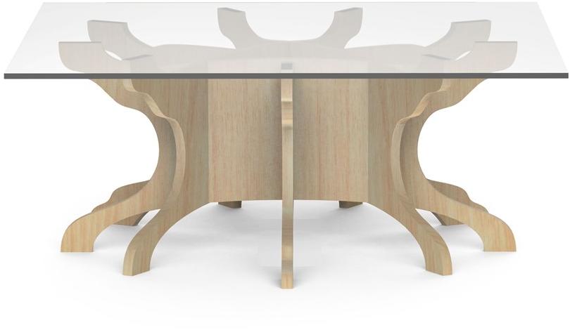 ALBEDO Низкий квадратный журнальный столик из березы Tale sun-id-1477568 - Вид №2